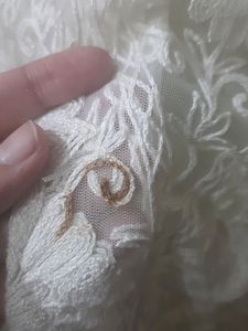 Beautiful Chicken White Kurta