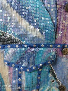Sequin Embellished Jacket