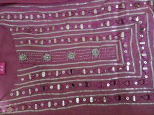 Pink Embroidered Kurti