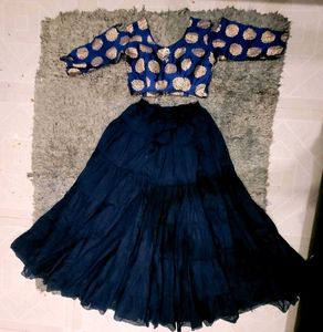 ethnic skart &amp; top set