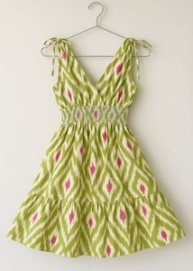 Bombay Paisley Green Printed Dress | Size XXS