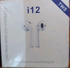 6 Wireless Buds Only i12 case Not Available