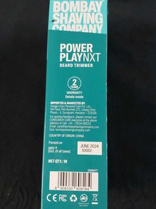 Bombay Shaving Company PowerPlay NXT Trimmer
