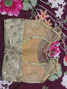 Golden Sequin Blouse