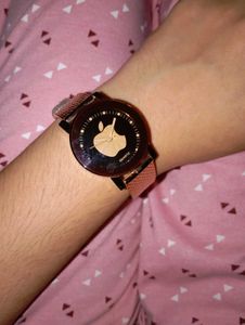 Golden Wrist Watch