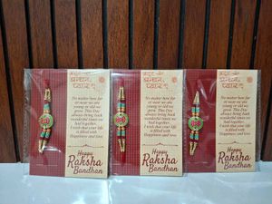 Rakhi With Message Card