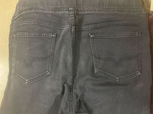 Faded Black Jeggings
