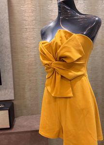 Bandeau Mustard Play suit