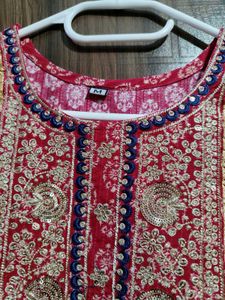 Embroidered Indian Kurta