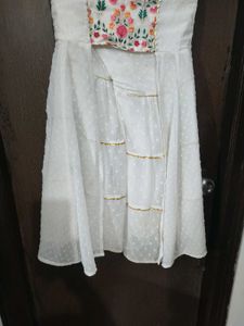 Girl's Festive Embroidered Sharara