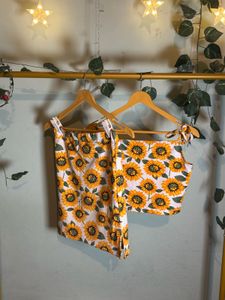 Sunflower Two-Piece Set