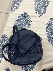 Cute Navy Star Mini Backpack