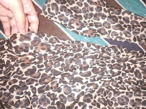 🎀 Animal printed transparent Mini Dress 🎀