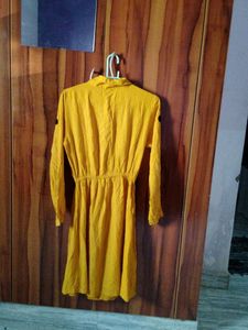Mustard Short Frock