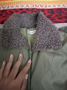 Khaki Puffer Jacket
