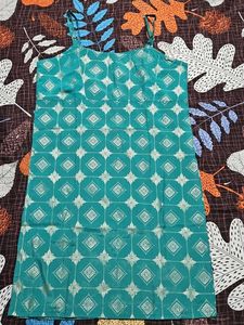 Green Patterned Dress