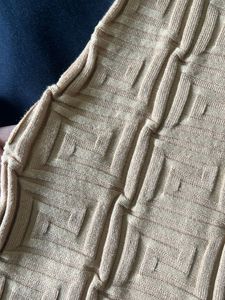 Beige Knit Bodycon Dress