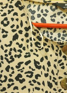 Cream Leopard Print Top🐆