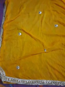 Beautiful Yellow Sharara Suit