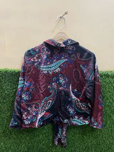ELEGANT PRINTED SHIRT FOR WOMEN