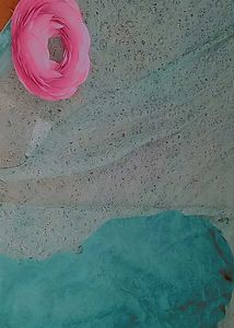 Embroidered Seafoam Green Fabric
