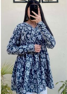 Floral Print Mini Dress