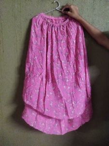 Pretty Floral Midi Skirt