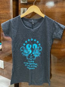 Charcoal Gray Tshirt Women