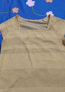 Yellow Knitted Top