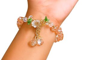 Floral Charm Bracelet