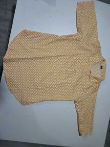 Stylish Yellow Co-ord Set - M to XXL