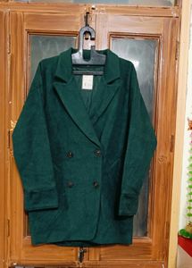 🇳🇿💫💗Korean Elegant Green Coat