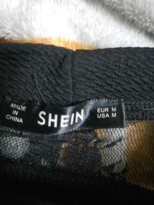 Shein Black Bell Sleeves Top
