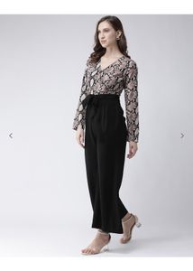 Kassually Animal Print Jumpsuit