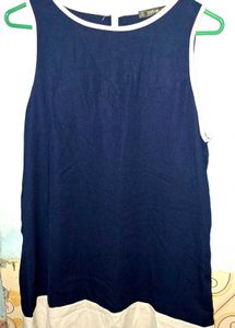 Shein Navy Blue Sleeveless Dress