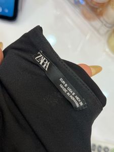 Zara Black Bodycon Mini Dress