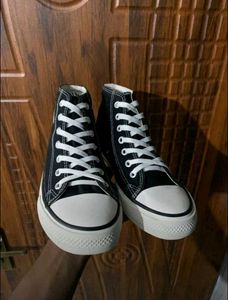 Black High Top Sneakers
