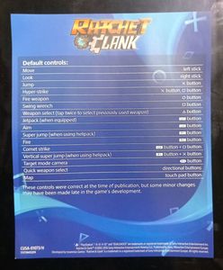 PS4 RATCHET &amp; CLANK [7™ www.pegi.info]