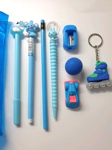 Blue Theme Stationery Combo