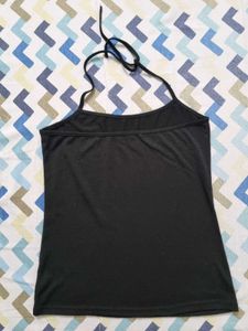 Black Halter Neck Camisole