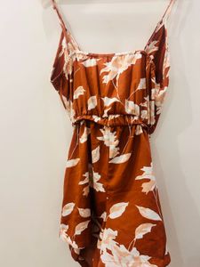 Floral Printed Jumpsuit