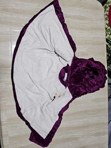 Cute Purple Velvet Jacket