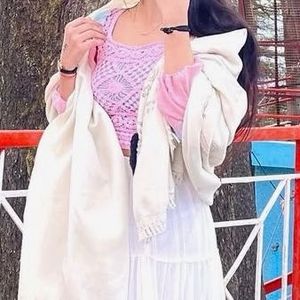 Colorful Crochet Crop Top