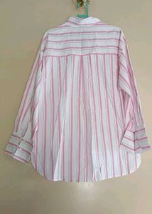 White With Magenta Shirt