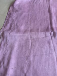 Lavender Silk Saree with Delicate Embroidery