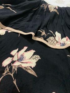 Black Floral Dress For 12-13 Year Old Girls