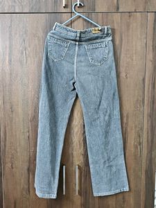 Ripped Wide-Leg Jeans