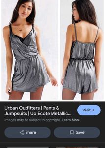 Silver Disco Playsuit 🪞💎🎙️📽️💍🔍