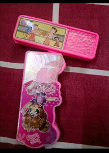 Combo Of Pink Pencil Box For Kids