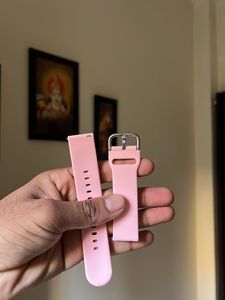 20mm Pink Silicone Strap For Smartwatch’s